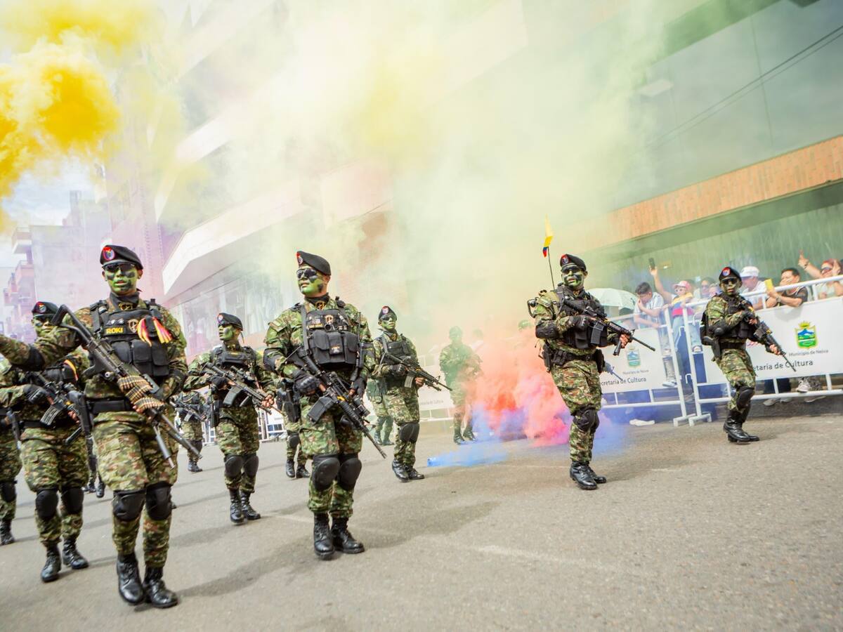 Todo listo en Neiva para el desfile militar del 20 de Julio