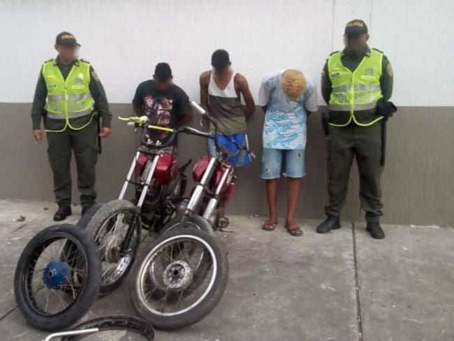 Desmantelan desguazadero de motos en corregimiento de Cartagena