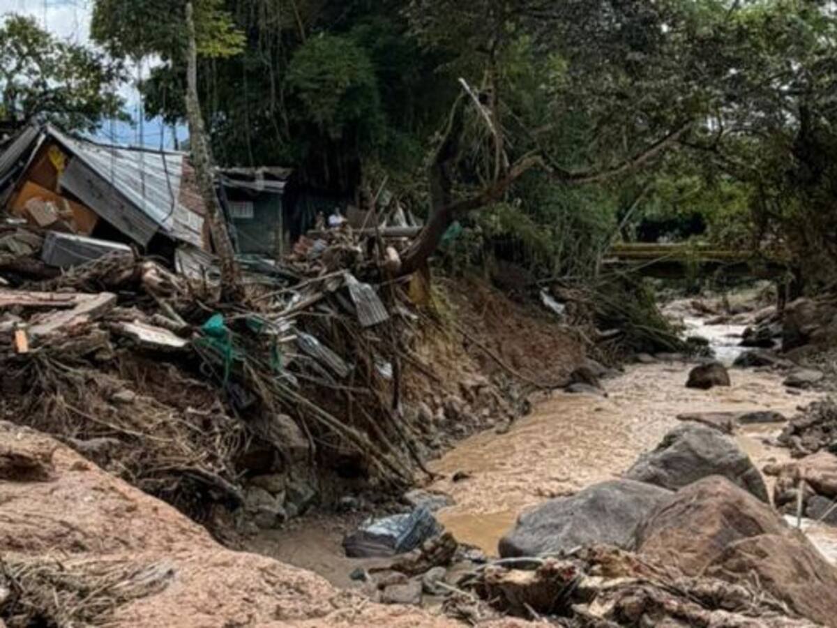 Alcaldía de Silvania pide ayuda humanitaria para damnificados por fuertes lluvias en el municipio