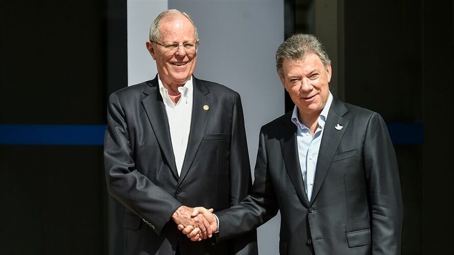 Pedro Pablo Kuczynski confirmó que llegó a Cartagena a dialogar con Juan Manuel Santos sobre la crisis que acontece en Venezuela. Foto: Getty Images