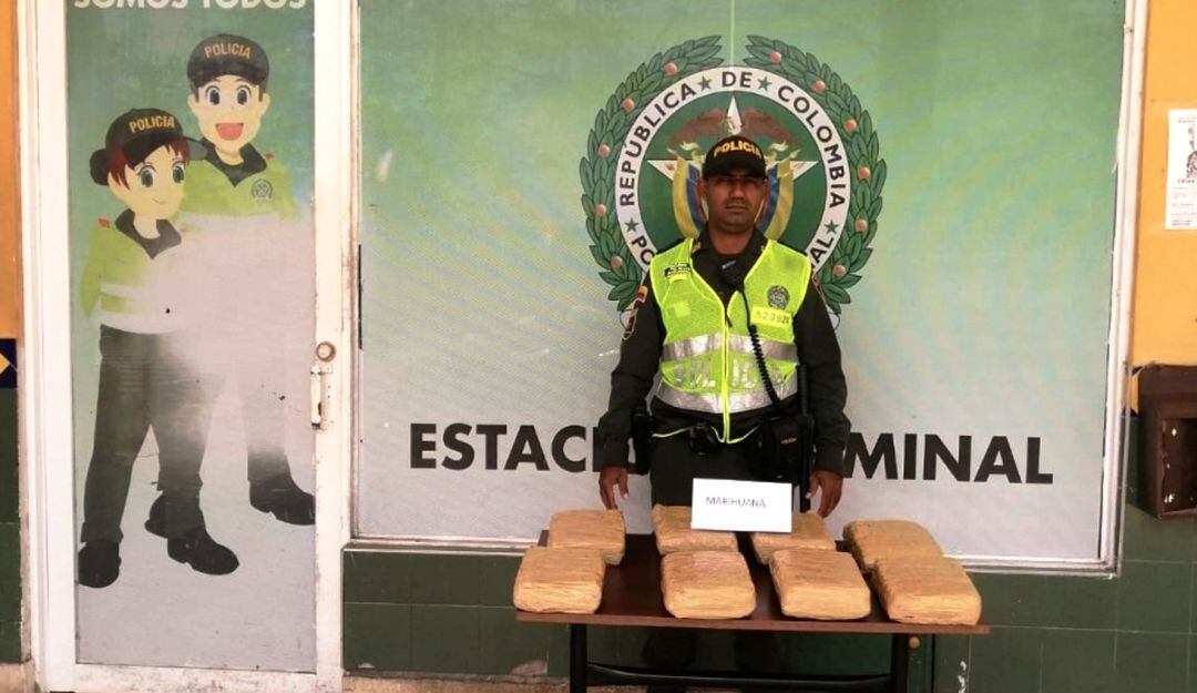 En lo corrido del año en Cartagena se han se han incautado más de 130.000 gramos de marihuana