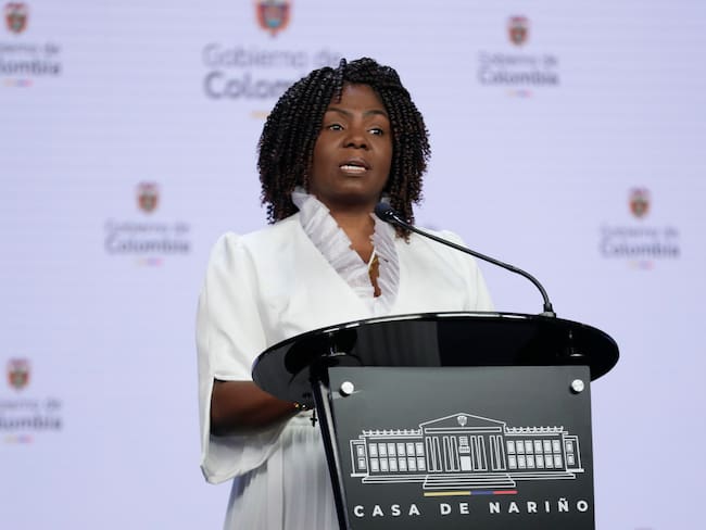 La vicepresidenta de Colombia, Francia Márquez. EFE/ Carlos Ortega