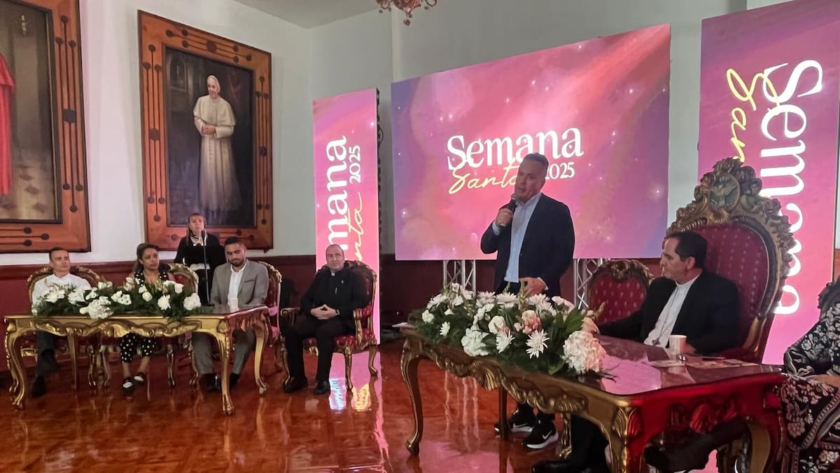 Lanzamiento de la Semana Santa en Pereira, la ciudad recibirá más de 30 mil turistas