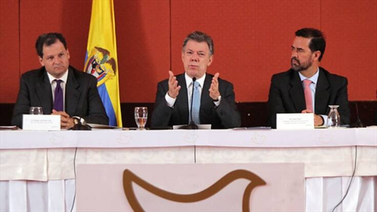 Santos dice que no aceptará presiones alrededor del diálogo con las Farc