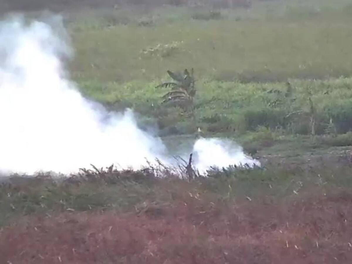 Advierten de quemas para construir invasiones cerca de la zona portuaria de Barranquilla