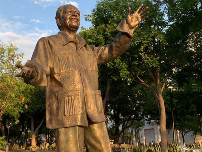 En Santa Marta vandalizan el monumento hecho en honor a Gabriel García