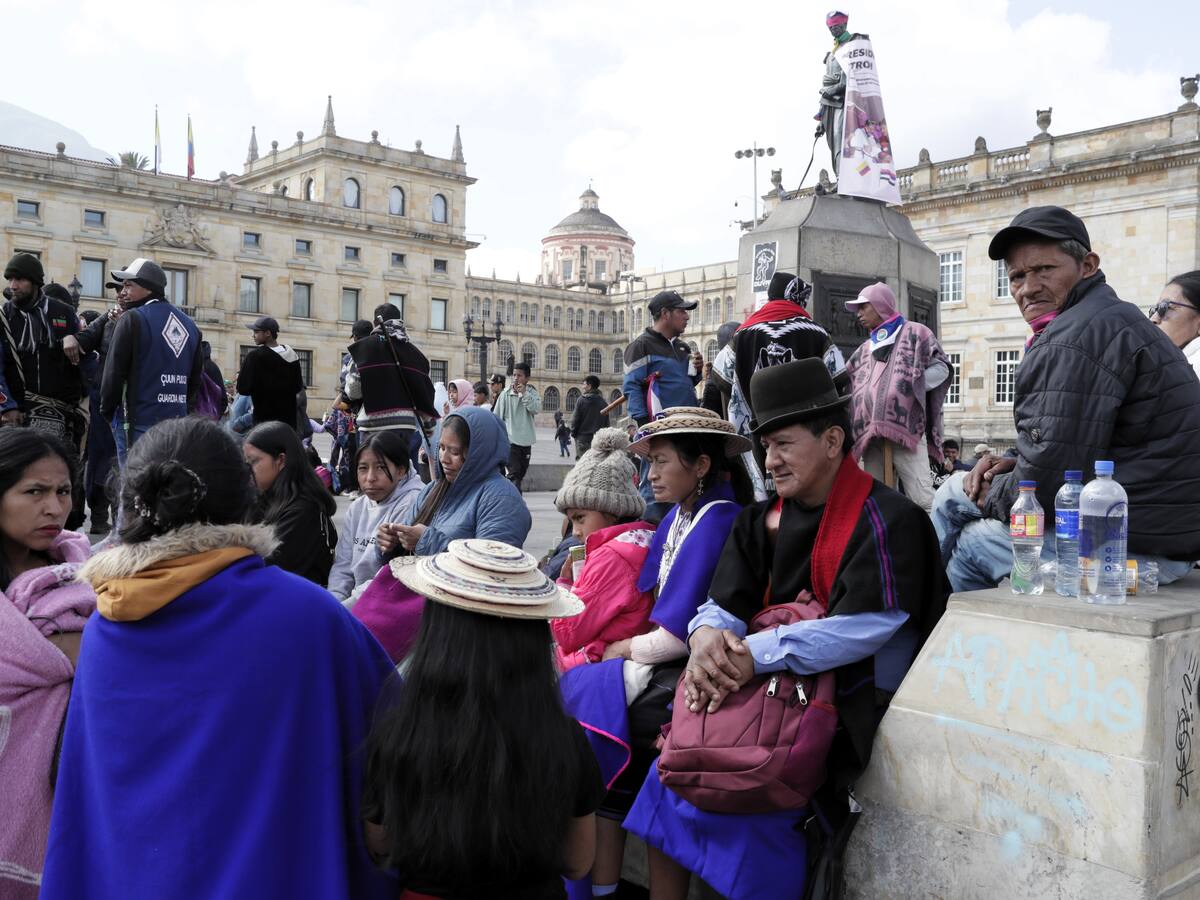 Líderes indígenas piden perdón por desmanes en marchas en Bogotá: dicen que fueron infiltrados