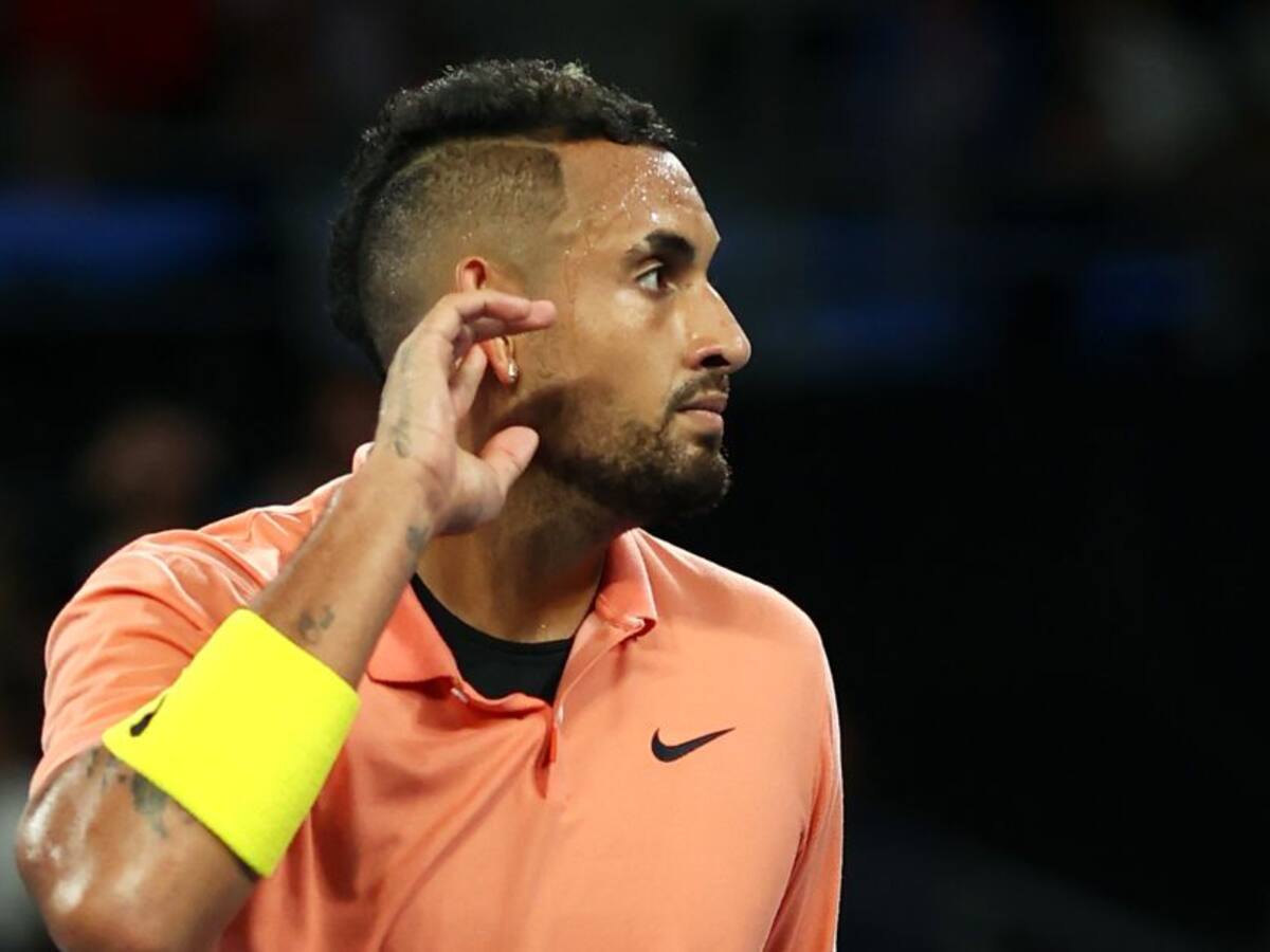 ¡Hasta el juez se rió! Los polémicos gestos de Nick Kyrgios en Australia