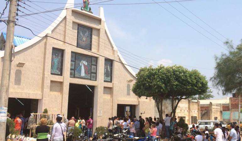 La parroquia Santa Marta es una de las más concurridas en Cúcuta