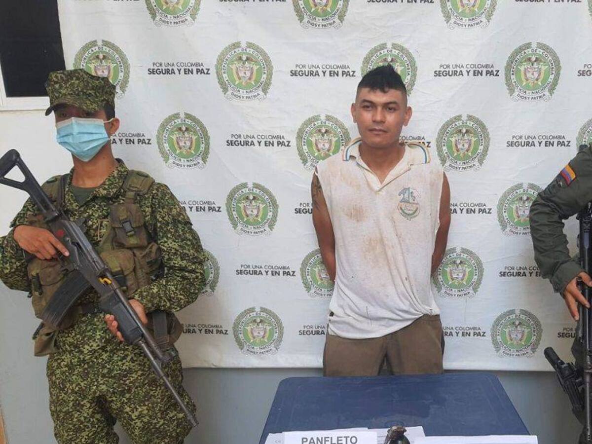 Caen presuntos dinamizadores de acciones terroristas contra la población en Córdoba