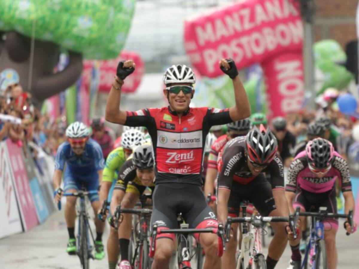 Nelson Soto ganó décima etapa de la Vuelta a Colombia