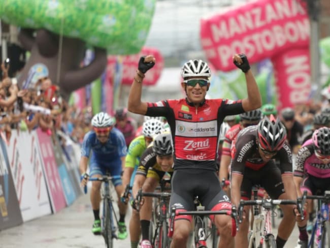 Nelson Soto ganó décima etapa de la Vuelta a Colombia