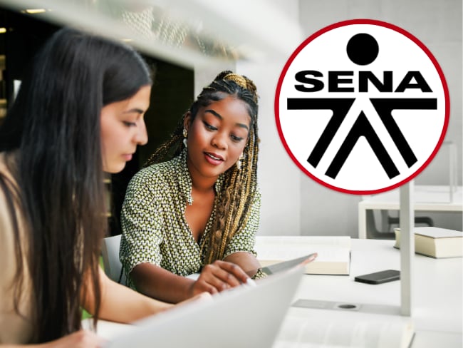 Imagen de referencia, Foto Getty images y logo SENA