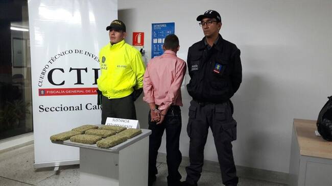 Siguen los golpes de la justicia contra el tráfico y venta de estupefacientes en Caldas. Foto: