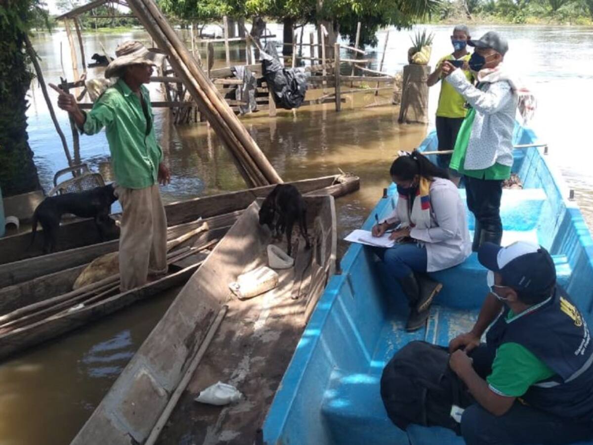 Lluvias en Bolívar dejan afectación en 14 municipios