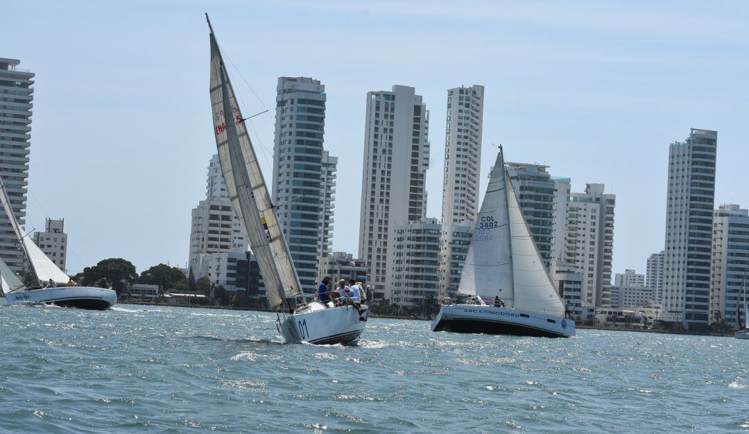 Esta fue la primera de seis regatas programadas hasta el mes de mayo de 2021.