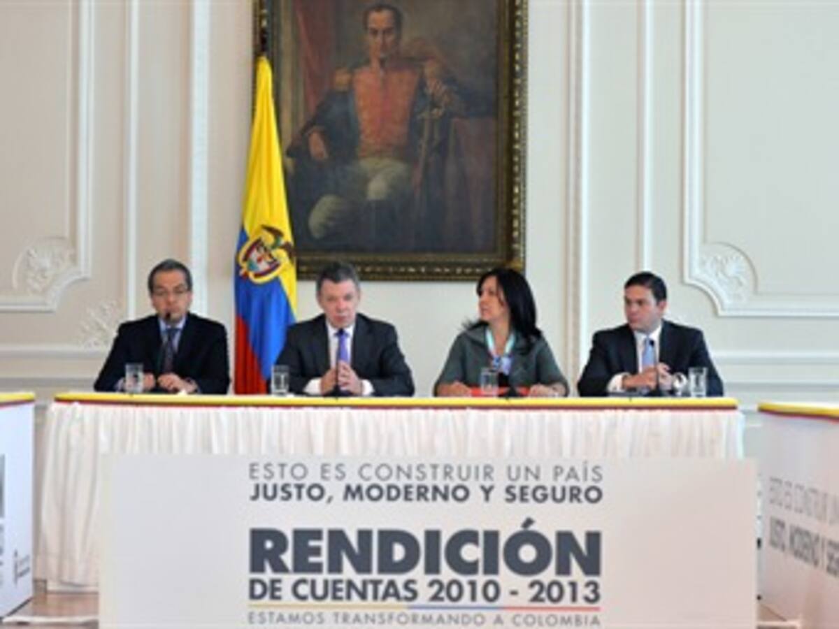 Gobierno Santos, acuartelado para jornada de rendición de cuentas