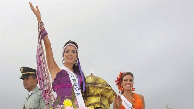 Violeta Bergonzi Gómez, exseñorita Cauca. Foto: Colprensa