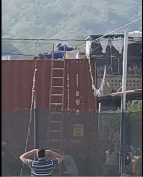 Heridos en Santafé de Antioquia- foto cortesía