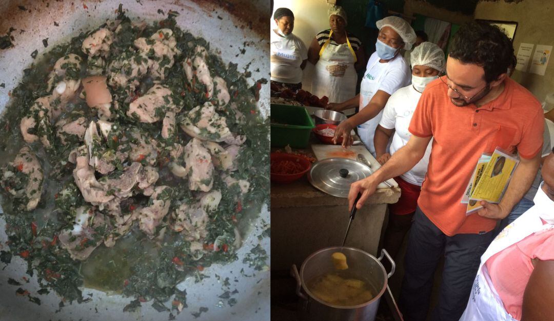 Investigación sobre uso de las hojas de yuca