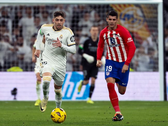 Real y Atlético de Madrid empataron 1-1 en el derbi español / EFE