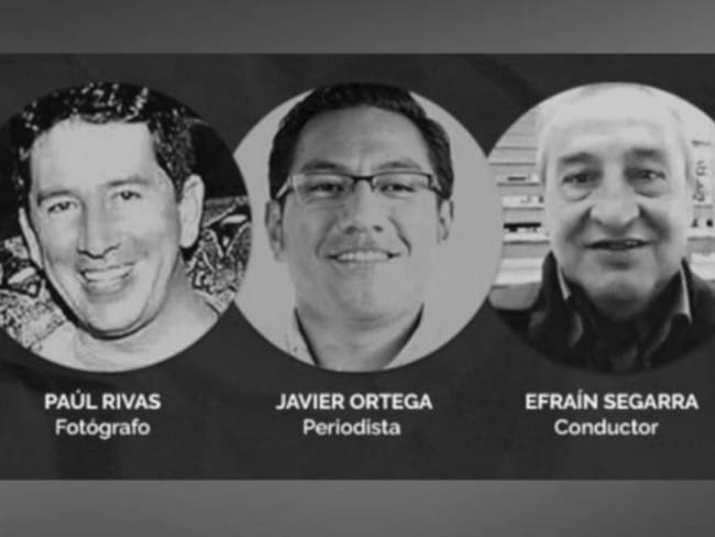Familia de periodistas ecuatorianos asesinados piden investigación de CIDH