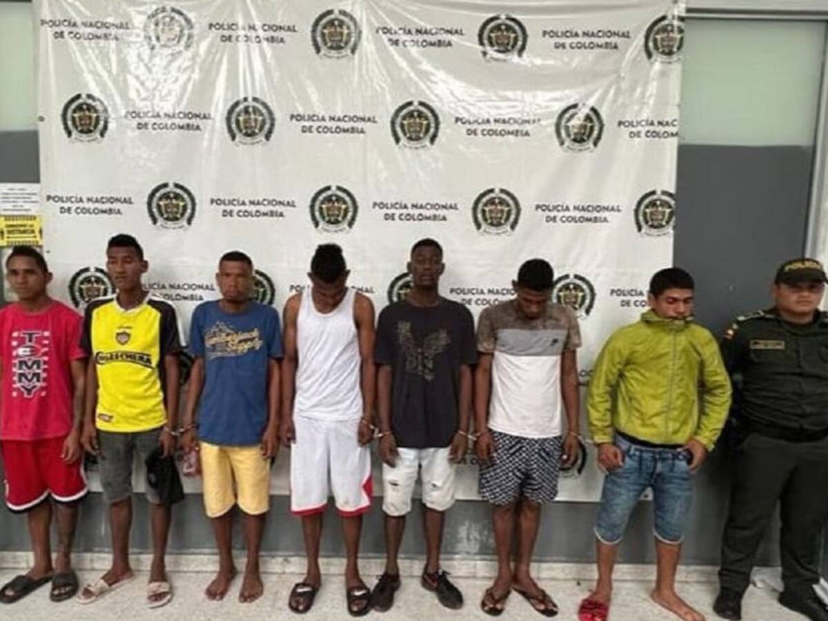 Desarticulan la banda delincuencial 'Los Ratones' en Barranquilla