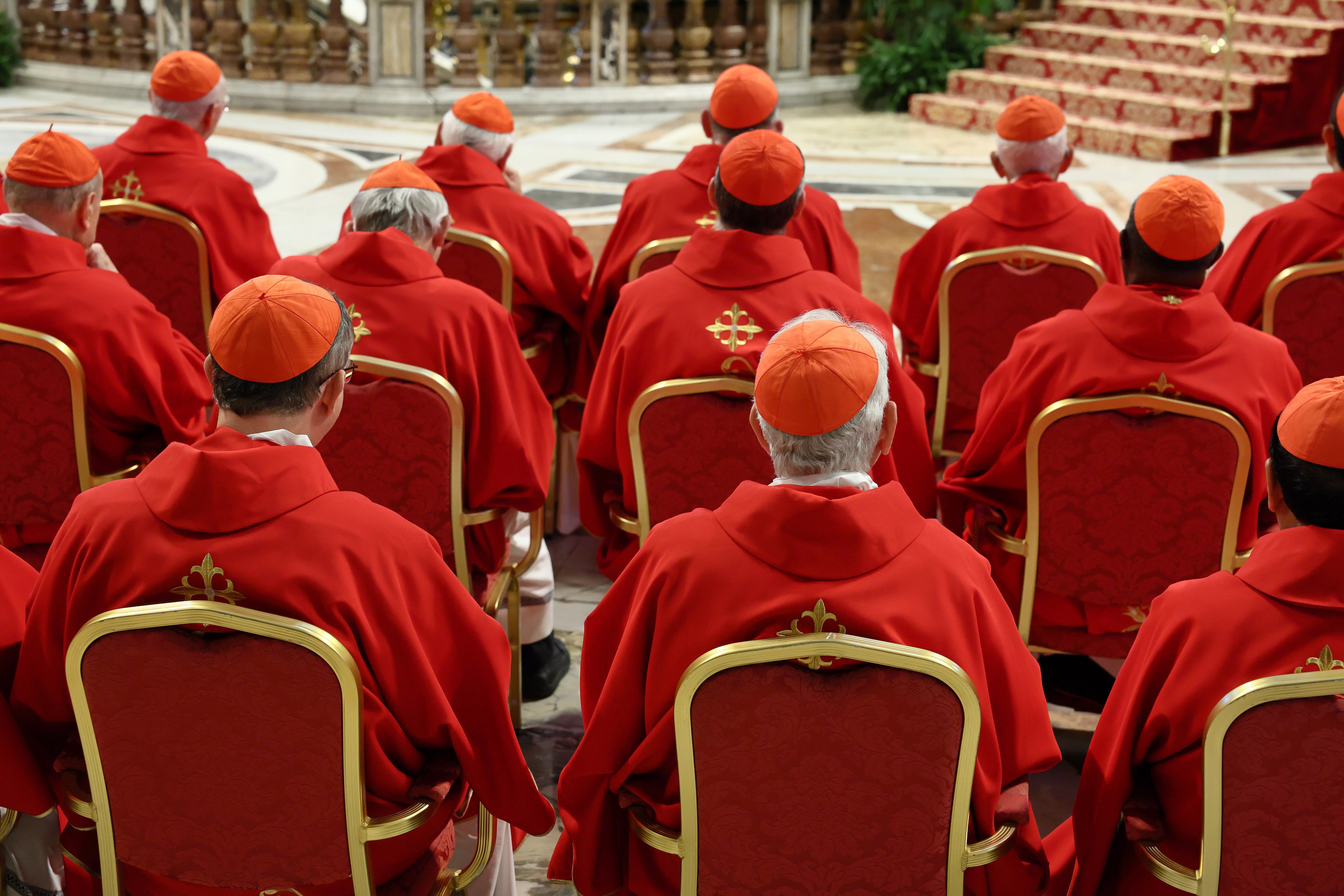 Colegio Cardenalicio, 30 de abril, 2025 (Foto: Grzegorz Galazka/Archivio Grzegorz Galazka/Mondadori Portfolio via Getty Images)