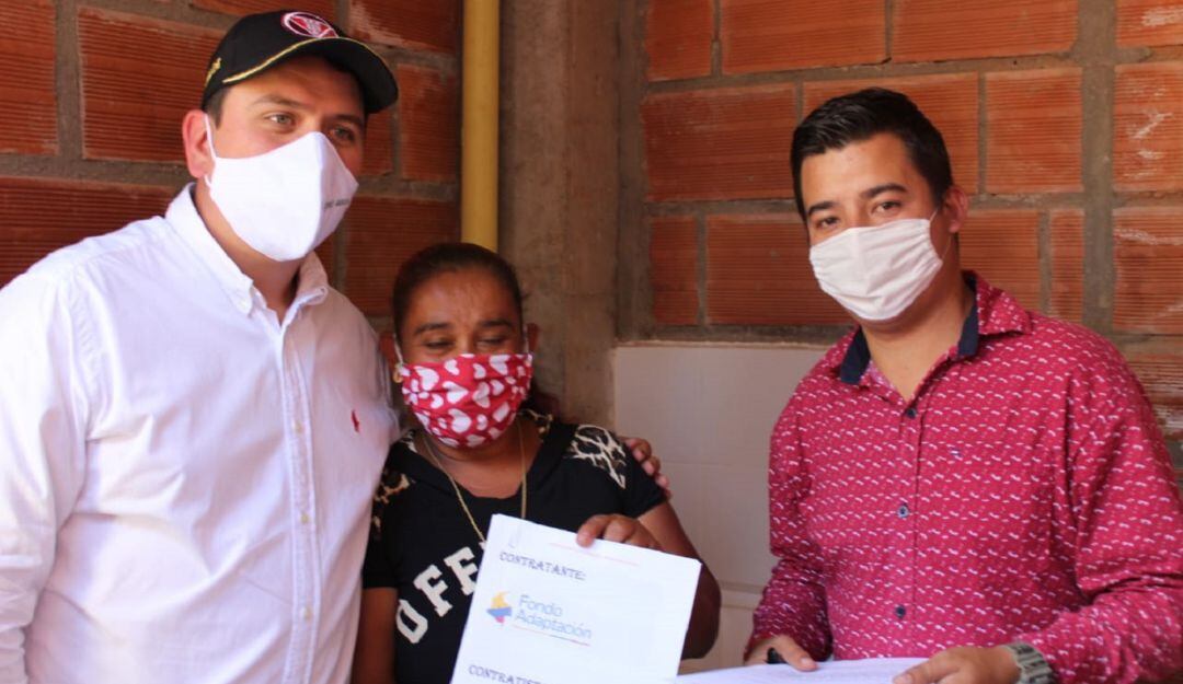 Beneficiaria de vviienda en Pensilvania, Caldas