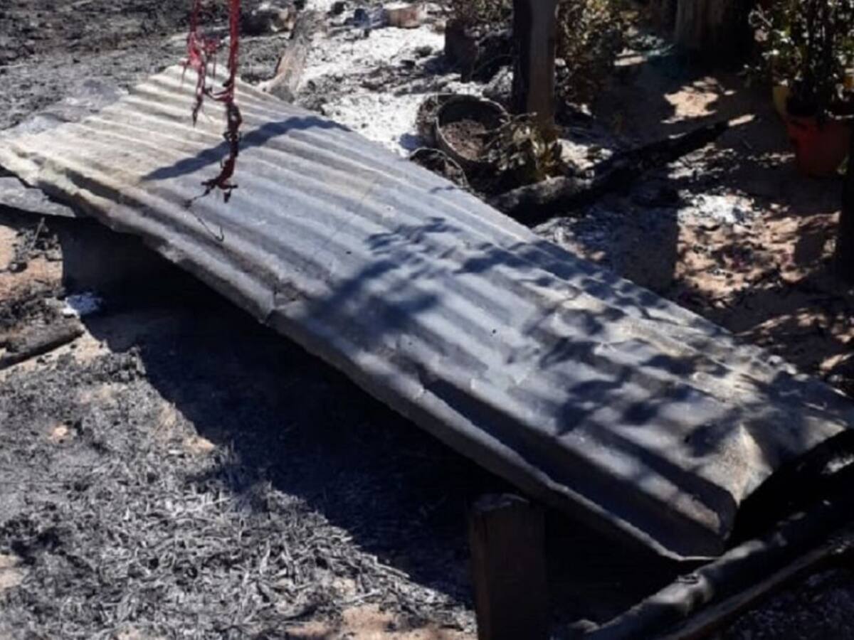 Yukpa incendiaron dos fincas en Codazzi, Cesar