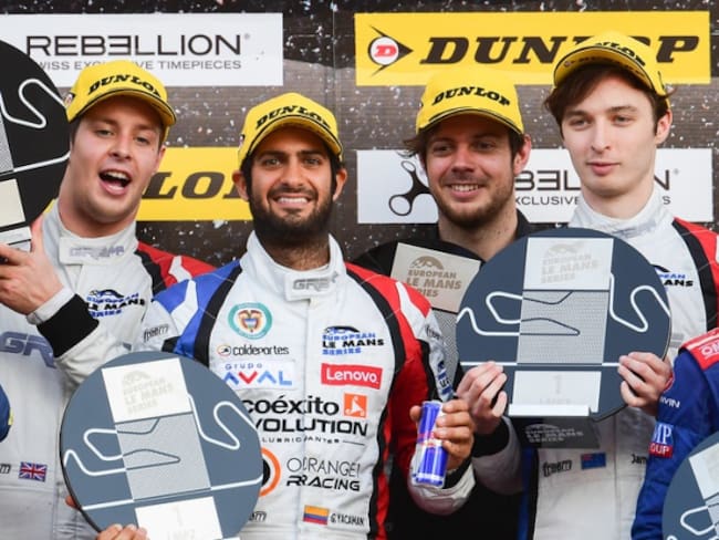 Gustavo Yacamán triunfa en la Serie Europea de Le Mans