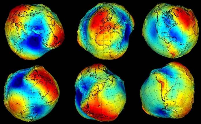 Visualizaciones Geoide. NASA