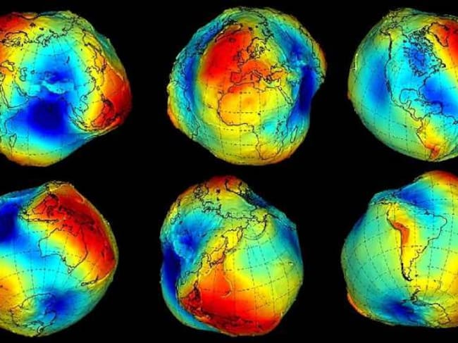 Visualizaciones Geoide. NASA