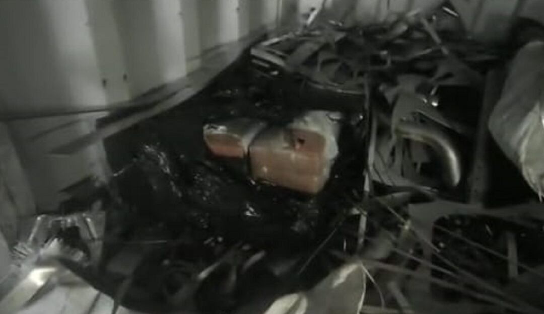 Parte de la droga incautada. Cortesía: Video de la Policía