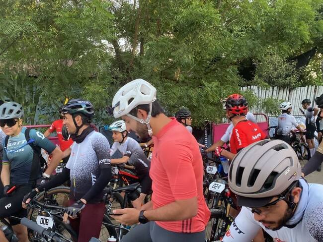 Carrera que se dividió en 2 etapas en éste imponente paisaje natural.