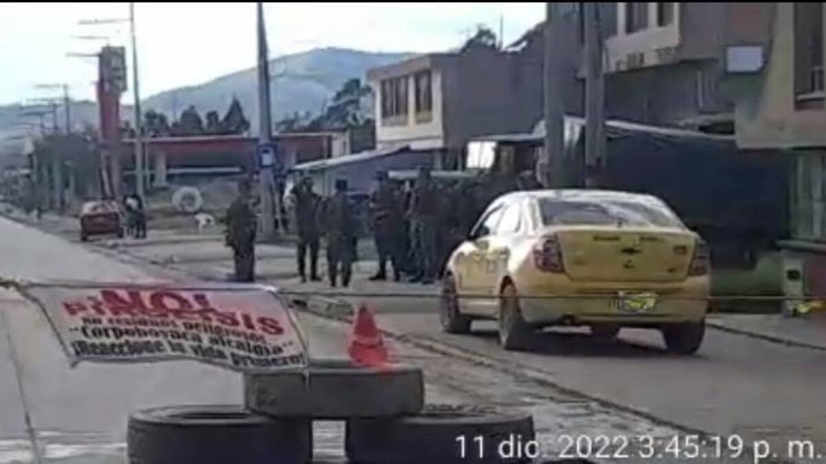 Se cumplen 4 días de protestas por contaminación ambiental en Sogamoso