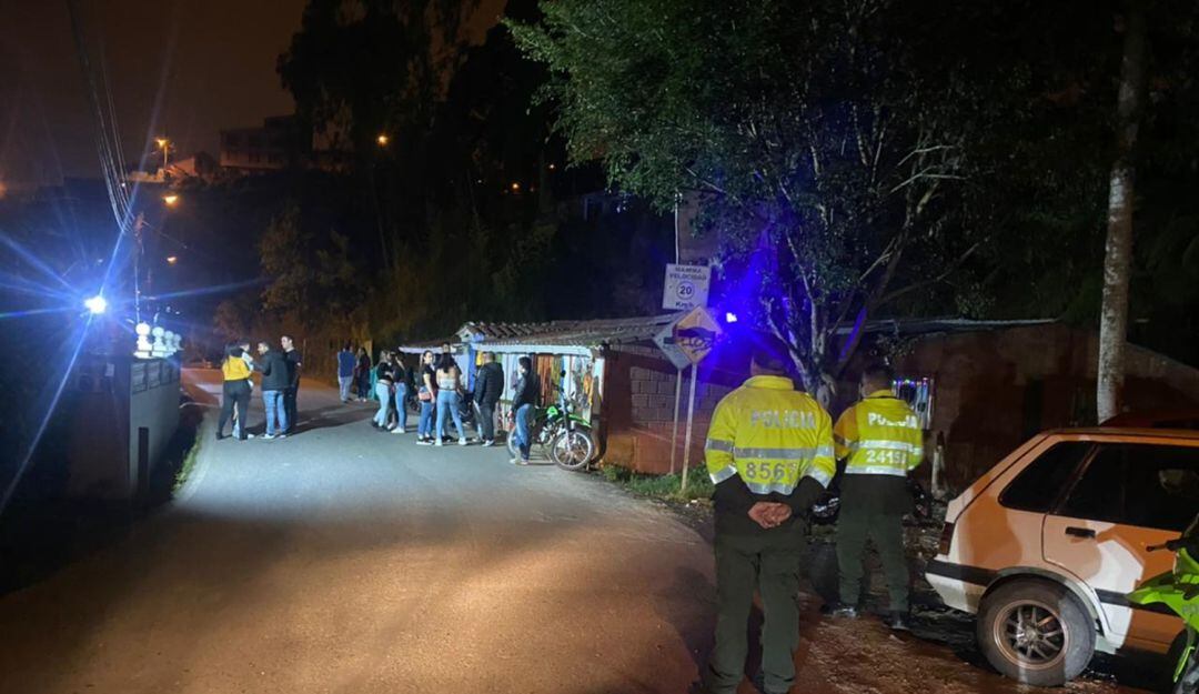 Foto: Policía Metropolitana de Manizales.