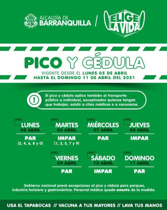 Pico y cédula
