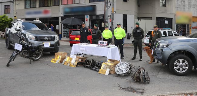 Foto: Policía Metropolitana de Pereira.