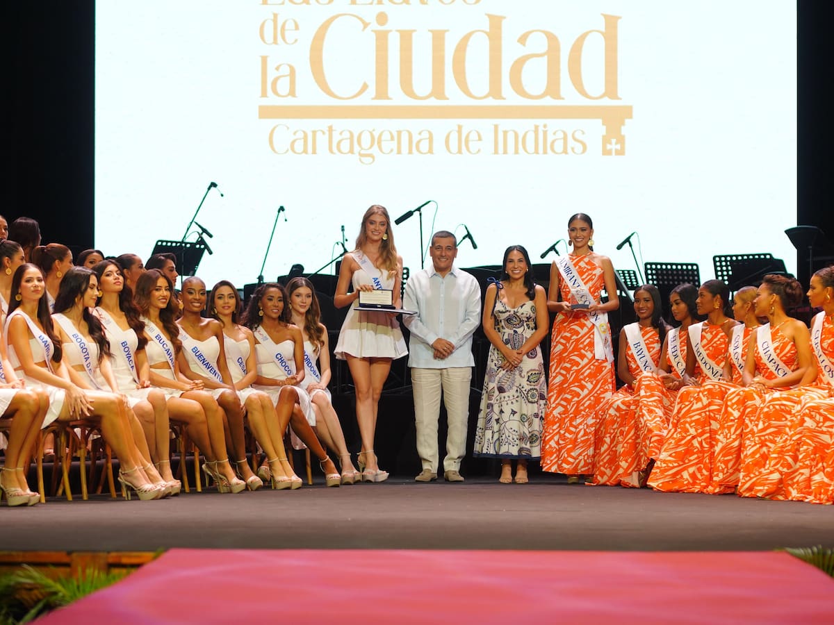 Entregan llaves de Cartagena a candidatas del Concurso Nacional de Belleza