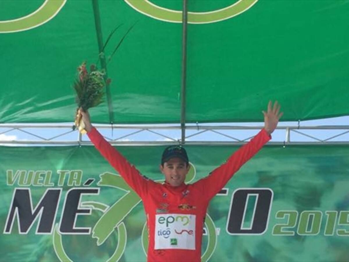 Víctor García gana la cuarta etapa de la Vuelta a México
