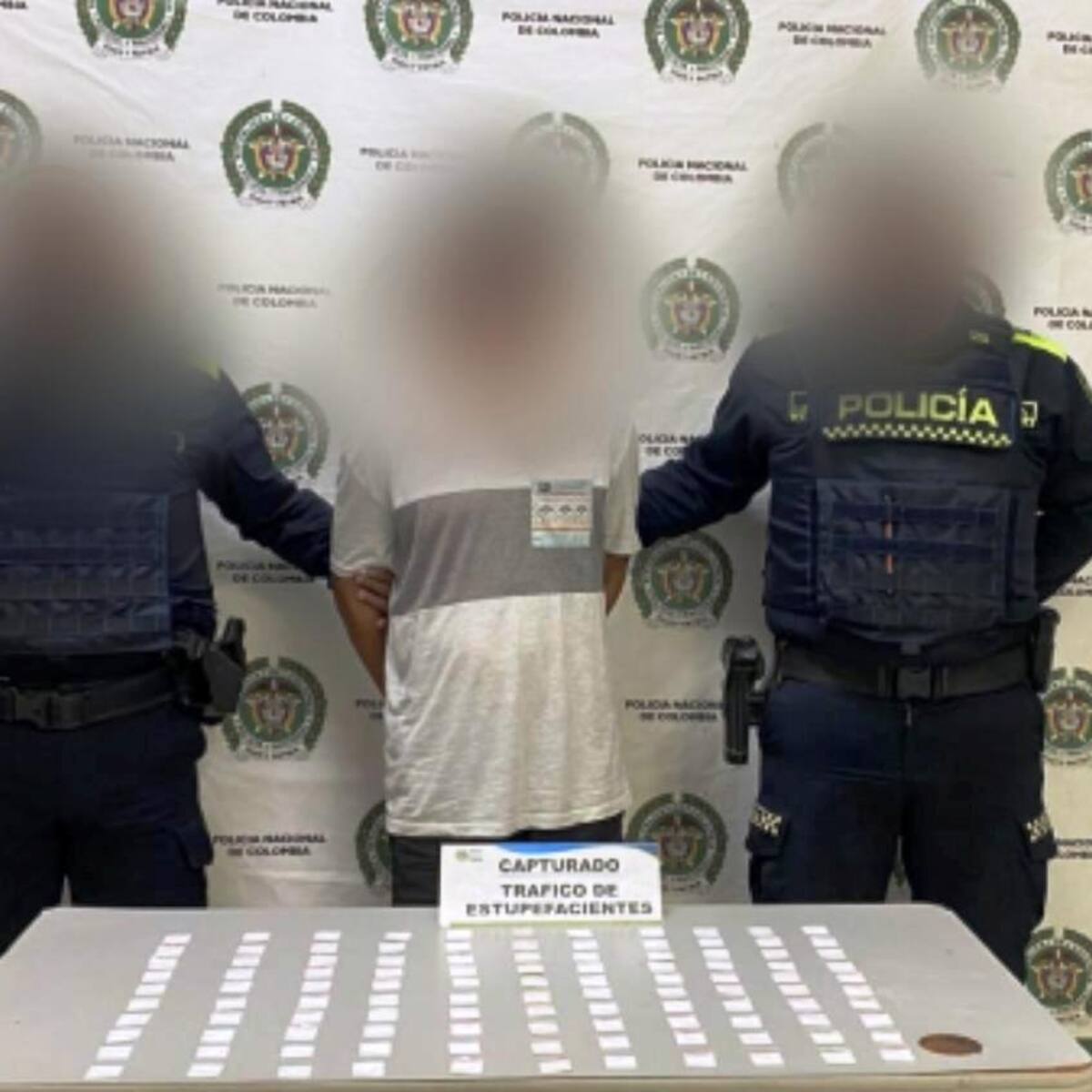 Alias ‘El Pingüi’ fue capturado vendiendo droga cerca de colegios en Arjona