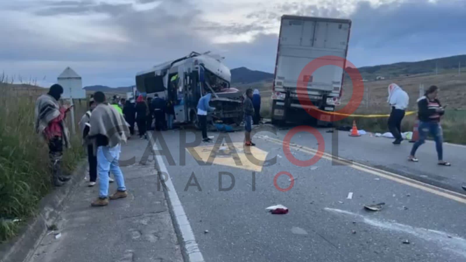 Accidente tránsito Bucaramanga-Pamplona