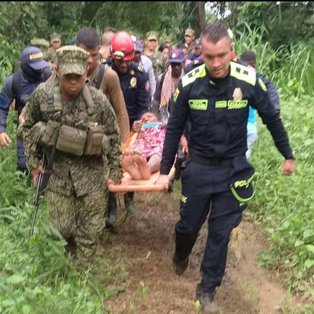 Policía encontró y rescató a adulta mayor que llevaba tres días desaparecida en María La Baja
