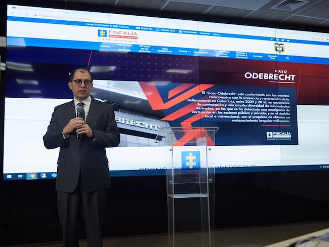 Fiscal General Francisco Barbosa anuncia nuevas imputaciones en el caso Odrebrecht