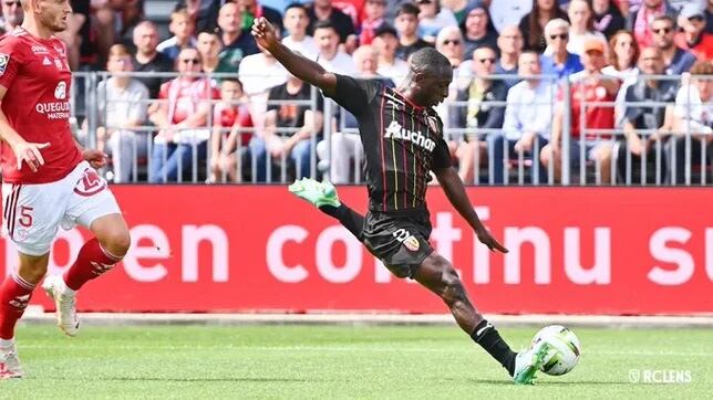 Deiver Machado marca gol en el estreno del Lens por Liga / Foto: Lens