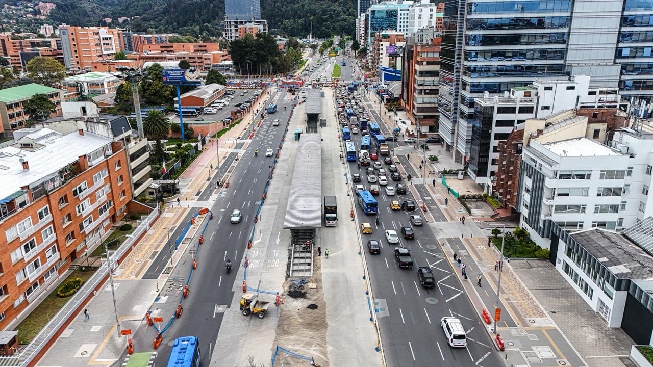 ¿Cuándo estará listo TransMilenio por la 68? Avances y último reporte de obra del IDU. Crédito: X @idubogota