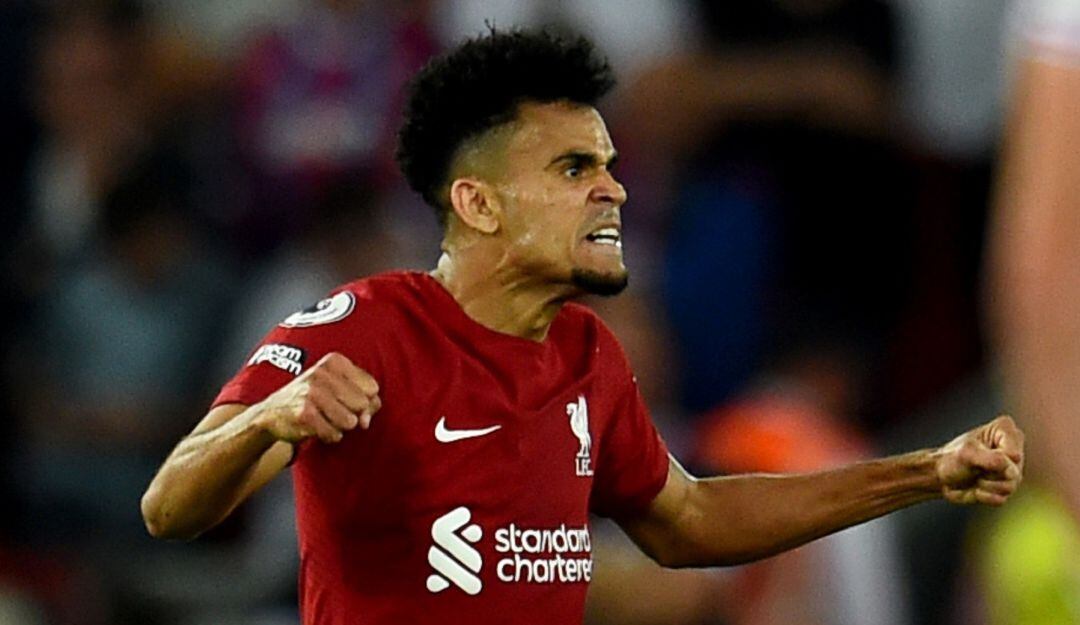 Luis Díaz en el Liverpool