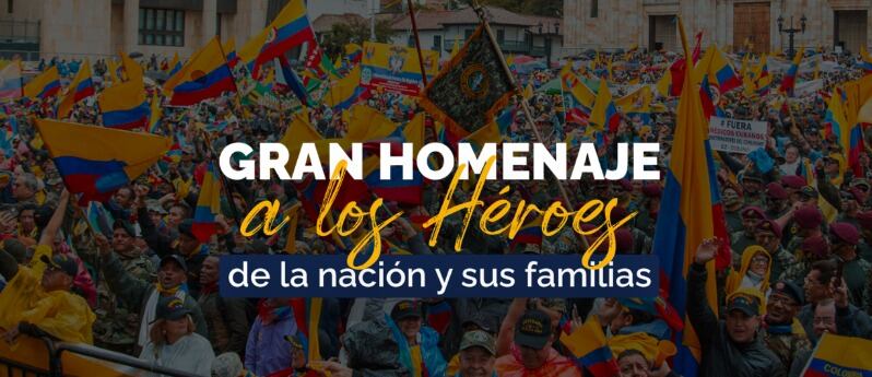 Homenaje del 19 de julio a los héroes caídos.