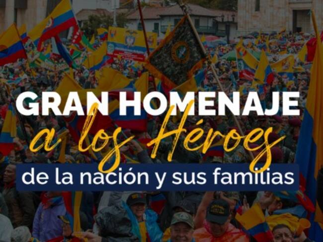 Homenaje del 19 de julio a los héroes caídos.
